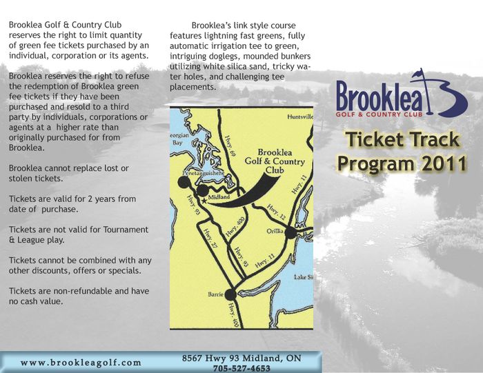 Ticketrack Brochure Page 1